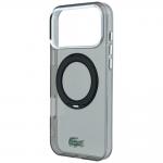 Husa Lacoste IML Glossy Finish Ring Stand cu MagSafe compatibila cu iPhone 18 Pro Max / 17 Pro Max, Negru 7 - lerato.ro