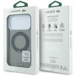 Husa Lacoste IML Glossy Finish Ring Stand cu MagSafe compatibila cu iPhone 18 Pro Max / 17 Pro Max, Negru 9 - lerato.ro