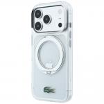 Husa Lacoste IML Glossy Finish Ring Stand cu MagSafe compatibila cu iPhone 18 Pro Max / 17 Pro Max, Transparent 3 - lerato.ro