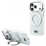 Husa Lacoste IML Glossy Finish Ring Stand cu MagSafe compatibila cu iPhone 18 Pro / 17 Pro, Transparent 4 - lerato.ro