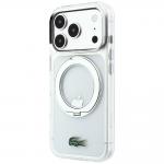 Husa Lacoste IML Glossy Finish Ring Stand cu MagSafe compatibila cu iPhone 18 Pro / 17 Pro, Transparent 3 - lerato.ro