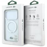 Husa Lacoste IML Glossy Finish Ring Stand cu MagSafe compatibila cu iPhone 18 Pro / 17 Pro, Transparent 9 - lerato.ro