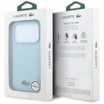 Husa Lacoste Petit Pique Lacquer Logo cu MagSafe compatibila cu iPhone 18 Pro Max / 17 Pro Max, Albastru 9 - lerato.ro