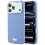 Husa Lacoste Champs Elysees Embossed cu MagSafe compatibila cu iPhone 18 Pro / 17 Pro, Albastru 4 - lerato.ro