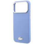 Husa Lacoste Champs Elysees Embossed cu MagSafe compatibila cu iPhone 18 Pro / 17 Pro, Albastru 7 - lerato.ro