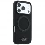 Husa Lacoste Petit Pique Ring Stand cu MagSafe compatibila cu iPhone 18 Pro / 17 Pro, Negru 5 - lerato.ro