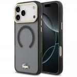 Husa Lacoste IML Shockproof Gold Logo cu MagSafe compatibila cu iPhone 18 Pro Max / 17 Pro Max, Negru 4 - lerato.ro