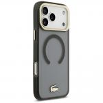 Husa Lacoste IML Shockproof Gold Logo cu MagSafe compatibila cu iPhone 18 Pro Max / 17 Pro Max, Negru 5 - lerato.ro