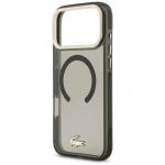 Husa Lacoste IML Shockproof Gold Logo cu MagSafe compatibila cu iPhone 18 Pro Max / 17 Pro Max, Negru 7 - lerato.ro