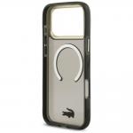 Husa Lacoste IML Shockproof Gold Logo cu MagSafe compatibila cu iPhone 18 Pro Max / 17 Pro Max, Negru 8 - lerato.ro