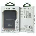 Portofel Lacoste Iconic Petit Pique, Compatibil MagSafe, Negru 7 - lerato.ro