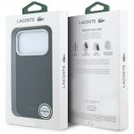 Husa Lacoste Petit Pique Embossed cu MagSafe compatibila cu iPhone 18 Pro / 17 Pro, Negru 9 - lerato.ro