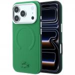 Husa Lacoste Petit Pique Embossed cu MagSafe compatibila cu iPhone 18 Pro Max / 17 Pro Max, Verde 4 - lerato.ro