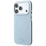 Husa Lacoste Petit Pique Embossed cu MagSafe compatibila cu iPhone 18 Pro Max / 17 Pro Max, Albastru 3 - lerato.ro