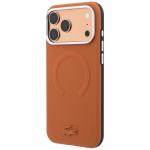 Husa Lacoste Petit Pique Embossed cu MagSafe compatibila cu iPhone 18 Pro / 17 Pro, Portocaliu 3 - lerato.ro