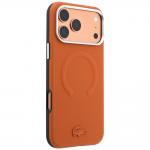 Husa Lacoste Petit Pique Embossed cu MagSafe compatibila cu iPhone 18 Pro / 17 Pro, Portocaliu 5 - lerato.ro