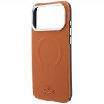 Husa Lacoste Petit Pique Embossed cu MagSafe compatibila cu iPhone 18 Pro / 17 Pro, Portocaliu 7 - lerato.ro