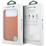 Husa Lacoste Petit Pique Lacquer Logo cu MagSafe compatibila cu iPhone 18 Pro Max / 17 Pro Max, Portocaliu 9 - lerato.ro