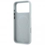 Husa Lacoste Petit Pique Ring Stand cu MagSafe compatibila cu iPhone 18 Pro / 17 Pro, Gri 8 - lerato.ro