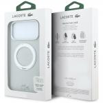 Husa Lacoste Petit Pique Ring Stand cu MagSafe compatibila cu iPhone 18 Pro / 17 Pro, Gri 9 - lerato.ro
