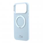 Husa Lacoste Petit Pique Ring Stand cu MagSafe compatibila cu iPhone 18 Pro / 17 Pro, Albastru 7 - lerato.ro