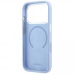 Husa Lacoste Silicone Ring Stand cu MagSafe compatibila cu iPhone 18 Pro Max / 17 Pro Max, Light Blue 8 - lerato.ro