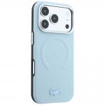 Husa Lacoste Petit Pique Embossed cu MagSafe compatibila cu iPhone 18 Pro / 17 Pro, Albastru 5 - lerato.ro
