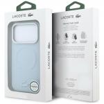 Husa Lacoste Petit Pique Embossed cu MagSafe compatibila cu iPhone 18 Pro / 17 Pro, Albastru 9 - lerato.ro