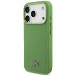 Husa Lacoste Petit Pique Lacquer Logo cu MagSafe compatibila cu iPhone 18 Pro / 17 Pro, Verde 3 - lerato.ro
