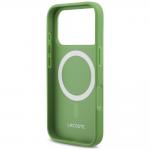 Husa Lacoste Petit Pique Lacquer Logo cu MagSafe compatibila cu iPhone 18 Pro / 17 Pro, Verde 8 - lerato.ro