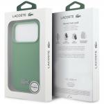 Husa Lacoste Petit Pique Lacquer Logo cu MagSafe compatibila cu iPhone 18 Pro / 17 Pro, Verde 9 - lerato.ro