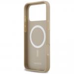 Husa Lacoste Petit Pique Lacquer Logo cu MagSafe compatibila cu iPhone 18 Pro / 17 Pro, Taupe 8 - lerato.ro
