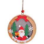 Lampa de Craciun Beline, Mos Craciun, Lemn, Forma Rotunda, Graphics 2 - lerato.ro