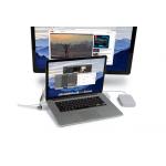 Adaptor HUB LandingZONE Dock Express pentru MacBook 13 inch, 1x USB 3.0, 1x DP/ Thunderbolt, 1x HDMI, 1x RJ45, Indicator LED, Suport MagSafe, Alb 8 - lerato.ro