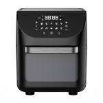 Friteuza cu aer cald LEACCO AF103, 1800W, Capacitate 12l, pana la 200 grade Celsius, 10 programe, Negru 3 - lerato.ro