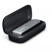 Husa protectie portofel electronic Ledger Nano X, ideala pentru siguranta monedelor digitale, Negru