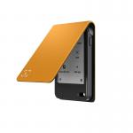 Husa protectie portofel electronic Magnet Folio compatibila cu Ledger Nano Gen 5, ideala pentru siguranta monedelor digitale, Portocaliu 2 - lerato.ro