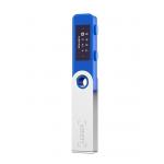 Portofel electronic Ledger Nano S Plus, pentru monede virtuale Bitcoin, Ethereum, Dash, ZCash si altele, Albastru