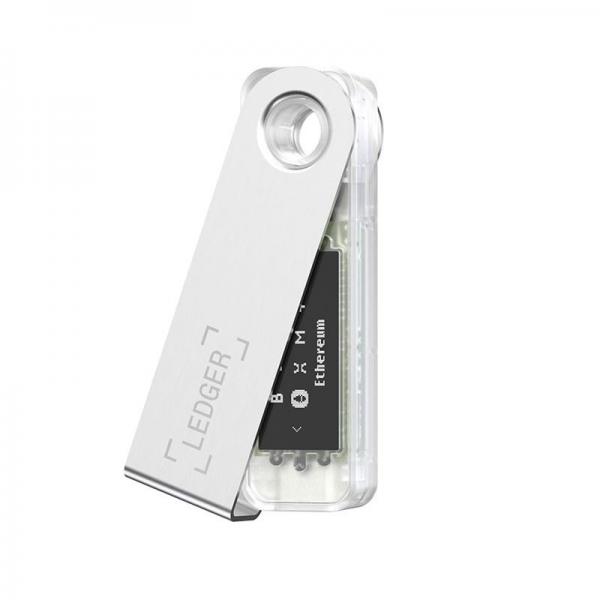 Portofel electronic Ledger Nano S Plus, pentru monede virtuale Bitcoin, Ethereum, Dash, ZCash si altele, Transparent 1 - lerato.ro