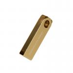 Portofel electronic Ledger Nano S Plus Crypto, pentru monede virtuale Bitcoin, Ethereum, Dash, ZCash si altele, Auriu 6 - lerato.ro