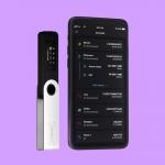 Portofel electronic Ledger Nano S Plus Crypto, pentru monede virtuale Bitcoin, Ethereum, Dash, ZCash si altele, Matte Black