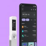 Portofel electronic Ledger Nano S Plus Crypto, pentru monede virtuale Bitcoin, Ethereum, Dash, ZCash si altele, Mystic White 5 - lerato.ro