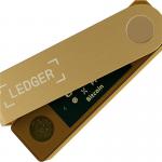 Portofel electronic Ledger Nano X Crypto, pentru monede virtuale Bitcoin, Ethereum, Dash, ZCash si altele, Auriu 5 - lerato.ro