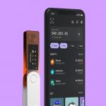 Portofel electronic Ledger Nano X Crypto, pentru monede virtuale Bitcoin, Ethereum, Dash, ZCash si altele, Blazing Orange 3 - lerato.ro