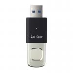 Memorie USB Lexar Fingerprint F35 PRO, 256GB, USB 3.2, Silver / Black 2 - lerato.ro