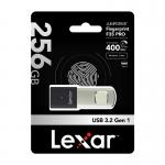 Memorie USB Lexar Fingerprint F35 PRO, 256GB, USB 3.2, Silver / Black 7 - lerato.ro