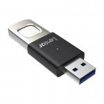 Memorie USB Lexar Fingerprint F35 PRO, 64GB, USB 3.2, Silver / Black 3 - lerato.ro