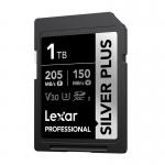 Card de memorie Lexar Professional SILVER PLUS SDXC, SD, 1TB, clasa U3, Citire 205 MB/s, Scriere 150 MB/s, Negru 4 - lerato.ro