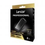 SSD extern Lexar SL600, 2TB, 2x USB 3.2 Gen2, 2000Mbps citire / scriere, Negru 7 - lerato.ro