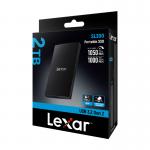 SSD extern Lexar SL300, 2TB, USB 3.2 Gen 2 Type C, Citire 1050 MB/s, Scriere 1000 MB/s, Negru 6 - lerato.ro